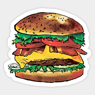 cheeseburger Sticker